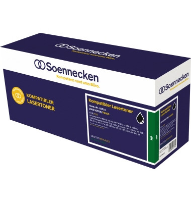 Toner 81514 schwarz ca 2200 Seiten kompatibel zu CF283X / 83X