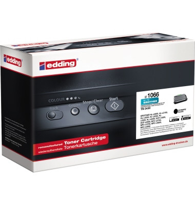 Toner EDD-1066 18-1066 (kompatibel zu brother TN-3430), schwarz, ca. 3000 Seiten