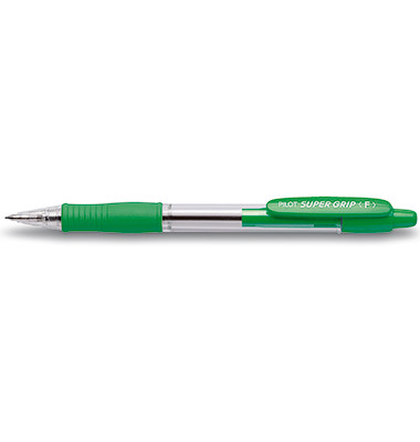 Kugelschreiber SUPER GRIP 2028004, gr&uuml;n, 0,3mm, nachf&uuml;llbar