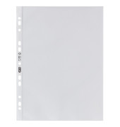 Prospekth&uuml;llen Premium 100460990, A4 glasklar glatt, oben offen, 0,12mm