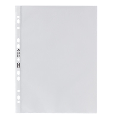 Prospekth&uuml;llen Premium 100460990 dokumentenecht, A4 glasklar glatt, oben offen, 0,12mm