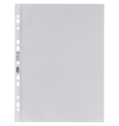 Prospekth&uuml;llen Premium 100460989, A4 glasklar glatt, oben offen, 0,09mm