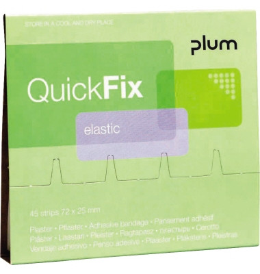 PLUM BR352045 QuickFix Nachfüllpack Textil Pflaster