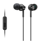Kopfhörer Sony MDR-EX110AP In Ear Headset Schwarz