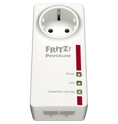 Powerline Einzel Adapter 1.2 Gbit/s AVM FRITZ!Powerline 1220E