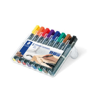 Staedtler Marker Lumocolor permanent 352 WP8 8 St. Box