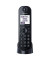 Schnurloses Telefon VoIP Panasonic KX-TGQ200GB Babyphone, Freisprechen Beleuchtetes Display Schwarz