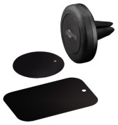Lüftungsgitter Handy-Kfz-Halterung Goobay 47145 Magnetbefestigung, 360° drehbar 50 - 90 mm