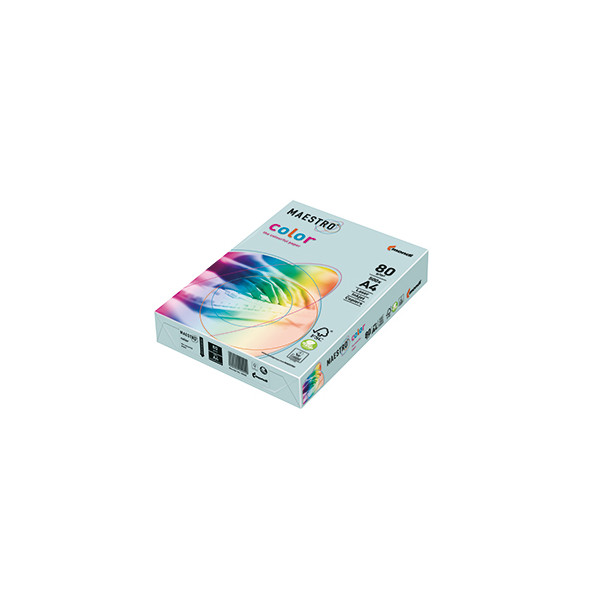 9003974422763 - Kopierpapier Maestro Color 9417-MB30A80S mittelblau pastell A4 80g 500 Blatt 9003974422763 500 Blatt