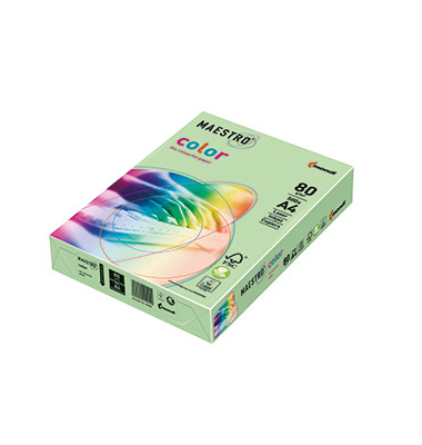 Multifunktionspapier Color Pastell DIN A4 80g/m² mittelgrün 500 Bl./Pack.