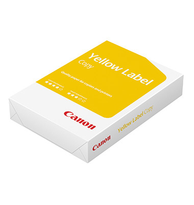 Kopierpapier Yellow Label Copy DIN A4 80g/m² weiß 500 Bl./Pack.