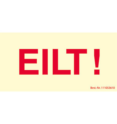 Haftmarker 5651-01-EILT, 70x35mm, pastellgelb, EILT!, rechteckig Haftmarker 5651-01-EILT, 70x35mm, pastellgelb, EILT!, rechteckig