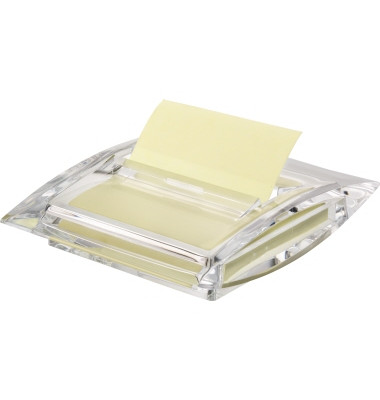 Haftnotizen Spender 5838, 75x75mm, transparent, Z-Notes, quadratisch