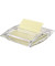 Haftnotizen mit Spender 5838, 75x75mm, gelb (Spender transparent), quadratisch