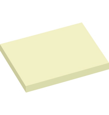 Haftnotizen 5863, Powernotes, 100x75mm, gelb, rechteckig