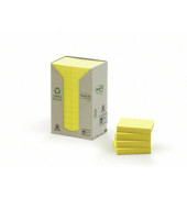 Haftnotiz Recycling Notes Tower 51 x 38 mm (B x H) gelb 100 Bl./Block 24 Block/Pack.
