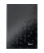 Notizbuch 46281095, schwarz, A5, kariert, 90g, 80 Blatt / 160 Seiten