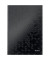 Notizbuch 4626-10-95, WOW, schwarz, A4, kariert, 90g, 80 Blatt / 160 Seiten