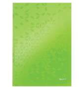 Notizbuch 46251054, WOW, grün, A4, liniert, 90g, 80 Blatt / 160 Seiten