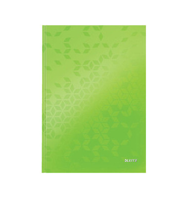 Notizbuch 46251054, grün, A4, liniert, 90g, 80 Blatt / 160 Seiten