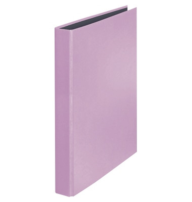 Falken Ringbuch PastellColor DIN A4 Pappe, glanzkaschiert flieder lila