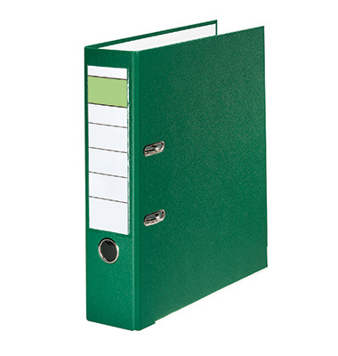 Ordner S80 10077923, A4 80mm breit PP vollfarbig gr&uuml;n