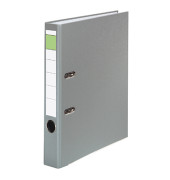 Ordner 10078319, A4 50mm schmal PP vollfarbig grau