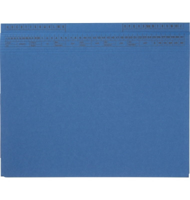 Hängehefter Classic 1417807, A4 blau Karton 320g