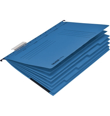Personalhefter UniReg DIN A4 kaufmännische Heftung Kraftkarton blau