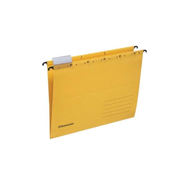 4003630011749 - Hängemappe DIN A4 220g m² Recyclingkarton gelb 4003630011749 25 Stück