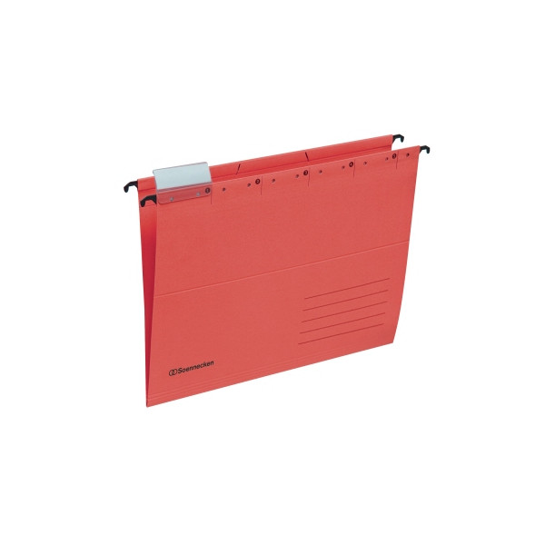 4003630011695 - Hängemappe DIN A4 220g m² Recyclingkarton rot 4003630011695 25 Stück