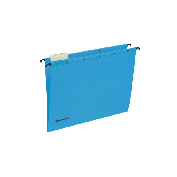4003630011725 - Hängemappe DIN A4 220g m² Recyclingkarton blau 4003630011725 25 Stück