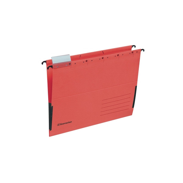 4003630011688 - Hängetasche DIN A4 220g m² Recyclingkarton rot 4003630011688 25 Stück