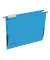 Hängetasche DIN A4 220g/m² Recyclingkarton blau