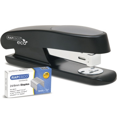 Heftger&auml;t ECO Sting Ray 1482, schwarz, 20 Blatt