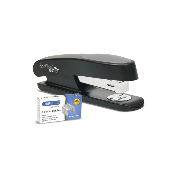 5018505015486 - Heftgerät Eco Sting Ray 1482 schwarz bis 20 Blatt für 24 6 + 26 6 5018505015486 Rapesco