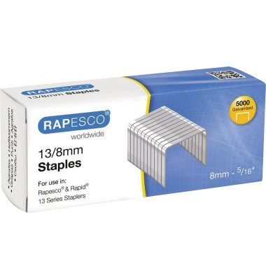 Heftklammern 13/8, S13080Z3, Stahldraht verzinkt