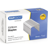 Heftklammern 53/8, 750, Stahldraht verzinkt