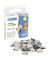Nachfüllklammer Supaclip® 40 2-40 Bl. (80 g/m²) Metall silber