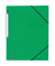 Eckspannmappe TOP FILE+ 400116268, A4 grün Karton 390g