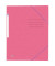 Eckspannmappe TOP FILE+ 400116353, A4 pastell-rosa Karton 390g, mit 3 Einschlagklappen