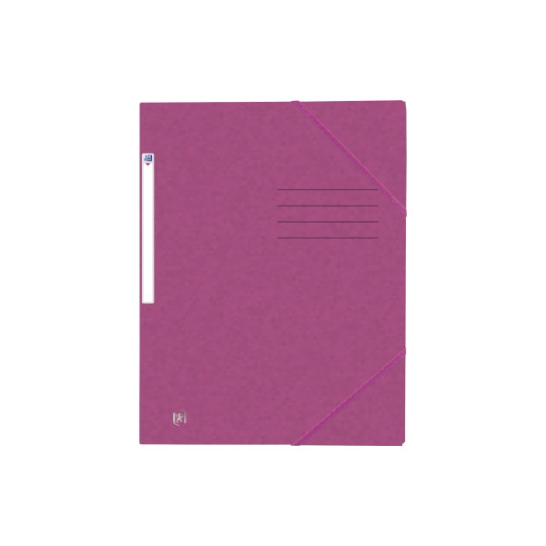 3045050411038 - Eckspannmappe TOP FILE+ 400116358 A4 violett Karton 390g mit 3 Einschlagklappen 3045050411038 Oxford