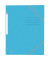 Eckspannmappe TOP FILE+ 400116323, A4 hellblau Karton 390g, mit 3 Einschlagklappen