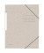 Eckspannmappe TOP FILE+ 400116328, A4 beige Karton 390g, mit 3 Einschlagklappen