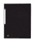 Eckspannmappe TOP FILE+ 400116306, A4 schwarz Karton 390g, f&uuml;r ca. 200 Blatt, mit 3 Einschlagklappen