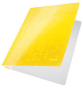 Schnellhefter WOW 3001-00-16, A4, gelb, Karton, 300g, Vorderdeckel opak
