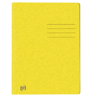 Schnellhefter TOP FILE+ 400116207, A4, gelb, Karton, 390g
