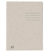 Schnellhefter TOP FILE+ 400116206, A4, chamois, Karton, 390g, Vorderdeckel opak