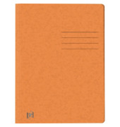Schnellhefter TOP FILE+ 400116210, A4, orange, Karton, 390g, Vorderdeckel orange / opak