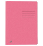 Schnellhefter TOP FILE+ 400116212, A4, rosa, Karton, 390g, Vorderdeckel rosa / opak